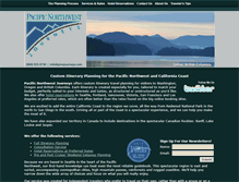 Tablet Screenshot of pnwjourneys.com